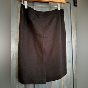 Vintage 90’s Moda International Black Mini Skirt Sz 2